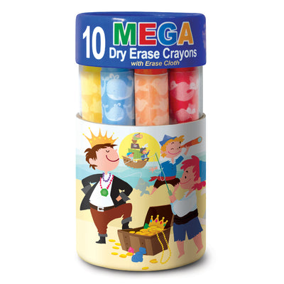 Dry Erase Mega Crayon- Pirate Ahoy - Mumzie's Children
