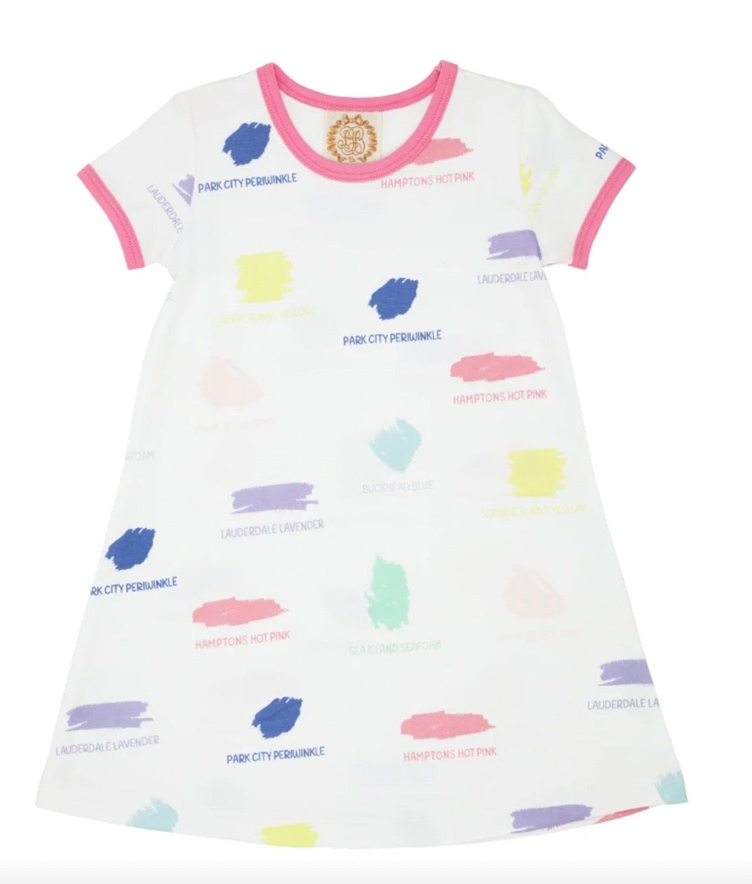 Sir Propers Palette with Hamptons Hot Pink Play Dress - Mumzie's Children