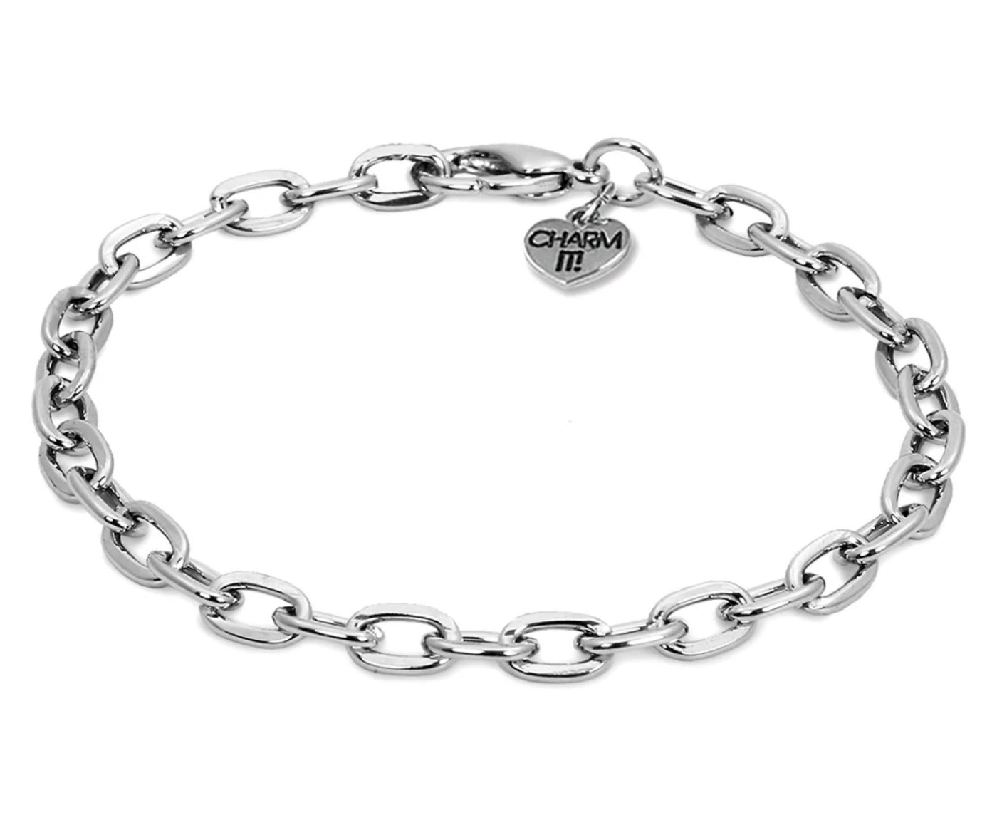 Charm it-Chain Bracelet Silver - Mumzie's Children