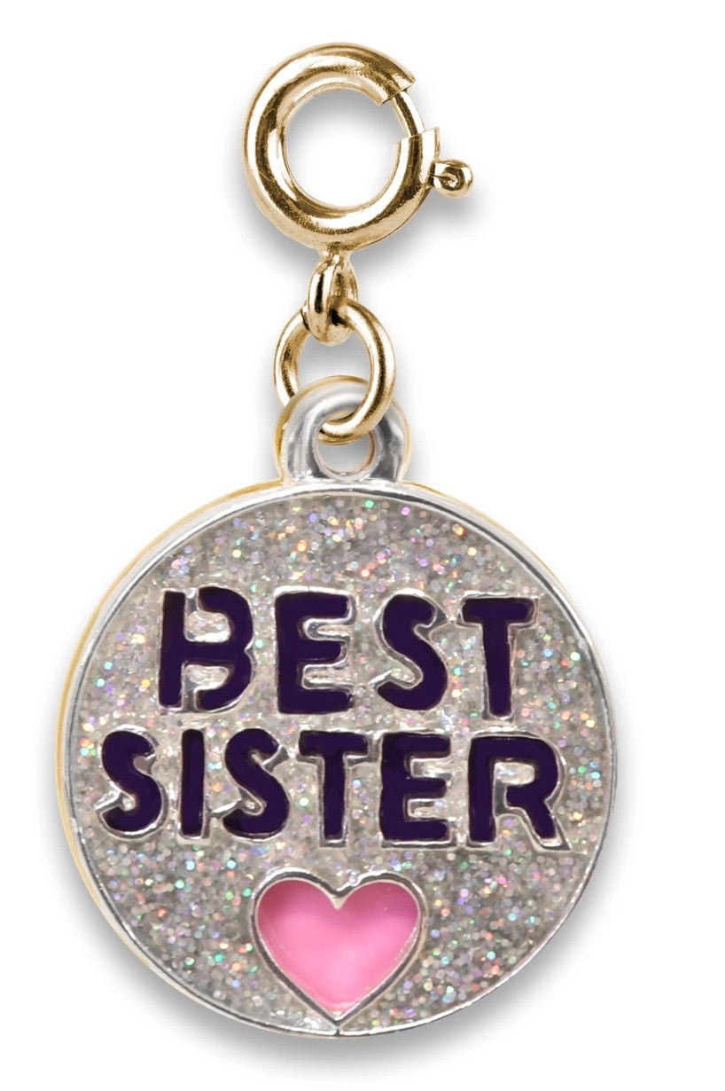 Charm it-Glitter Best Sister Charm - Mumzie's Children