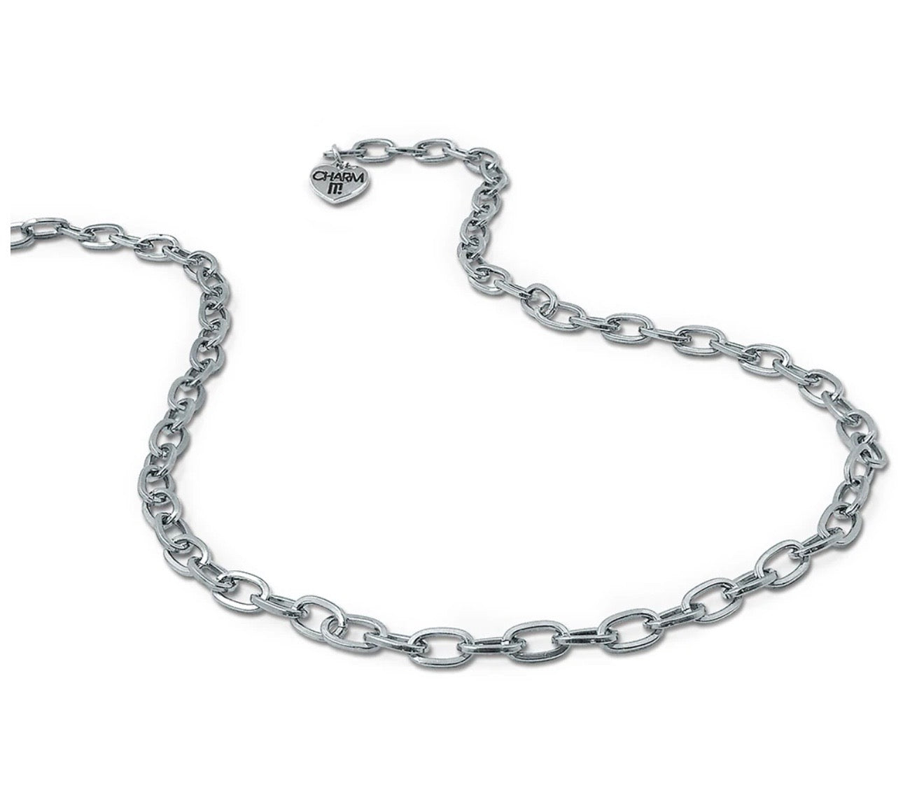 Charm it-Silver Chain Necklace - Mumzie's Children