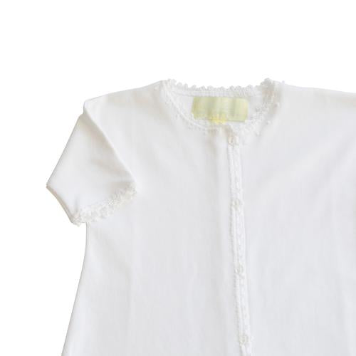 Pima Jersey Daygown- White - Mumzie's Children