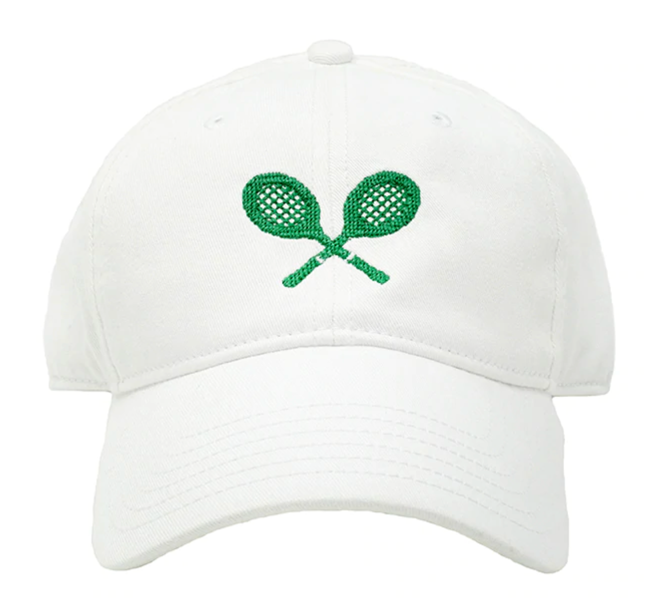 HL Kids Hat-Tennis Racquets on White - Mumzie's Children