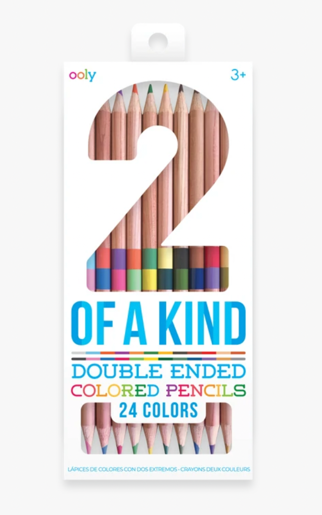 2 of a Kind Double-Ended Colored Pencils - Mumzie's Children