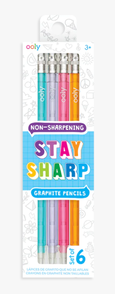 Stay Sharp Graphite Pencils - Mumzie's Children