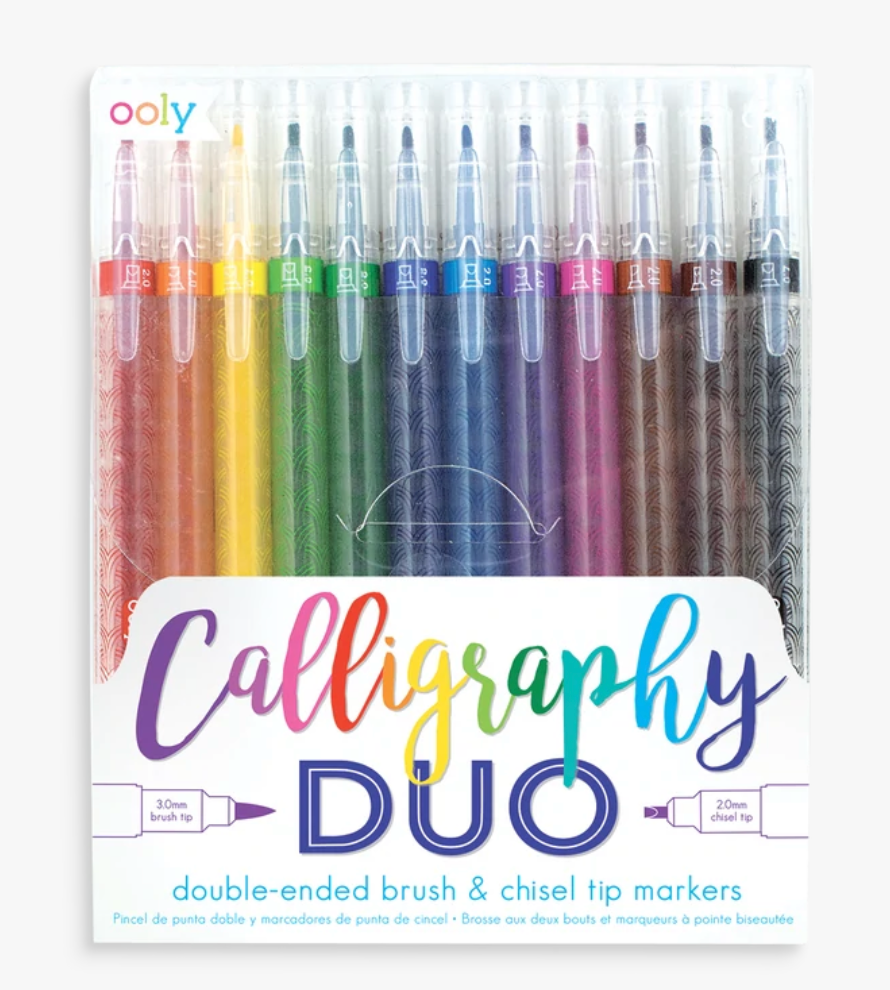 Calligraphy Duo Double Ended Markers - Mumzie's Children