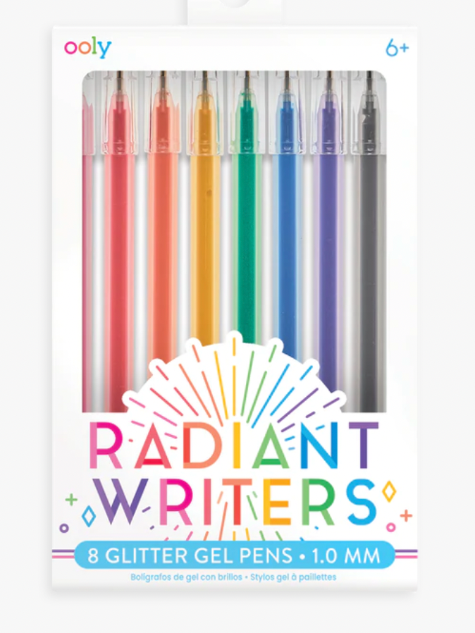 Radiant Writers Colored Glitter Gel Pens - Mumzie's Children