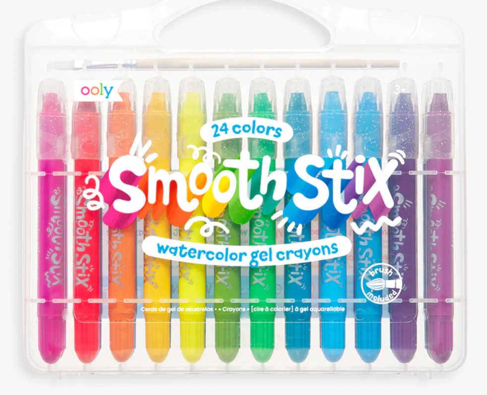 Smooth Stix Watercolor Gel Crayons-set of 24 - Mumzie's Children
