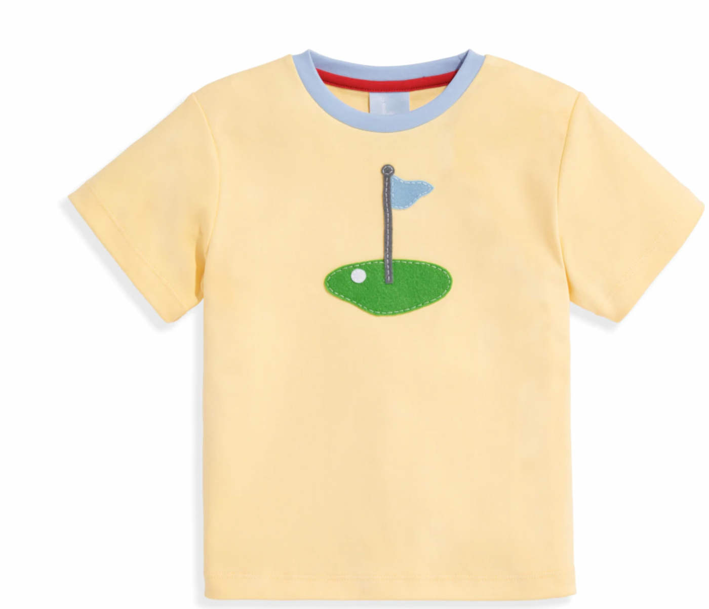 Yellow Shirt with Golf Appliqué - Mumzie's Children