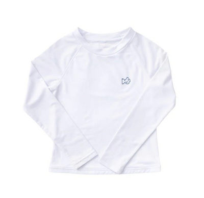 Rashguard Shirt LS-White - Mumzie's Children