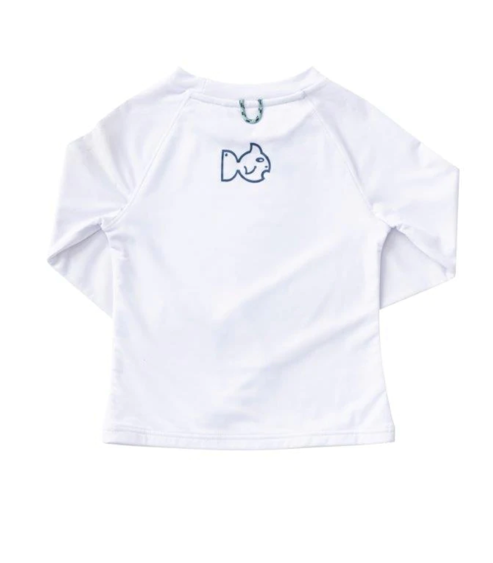 Rashguard Shirt LS-White - Mumzie's Children