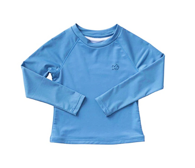 Rashguard Shirt LS-Marina Blue - Mumzie's Children
