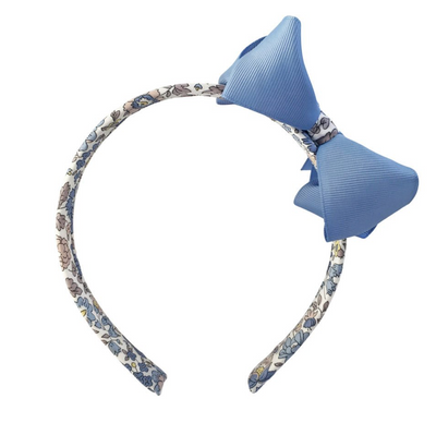 Milledeux Boutique Bow Headband-Medium-Liberty D'Anjo E - Mumzie's Children