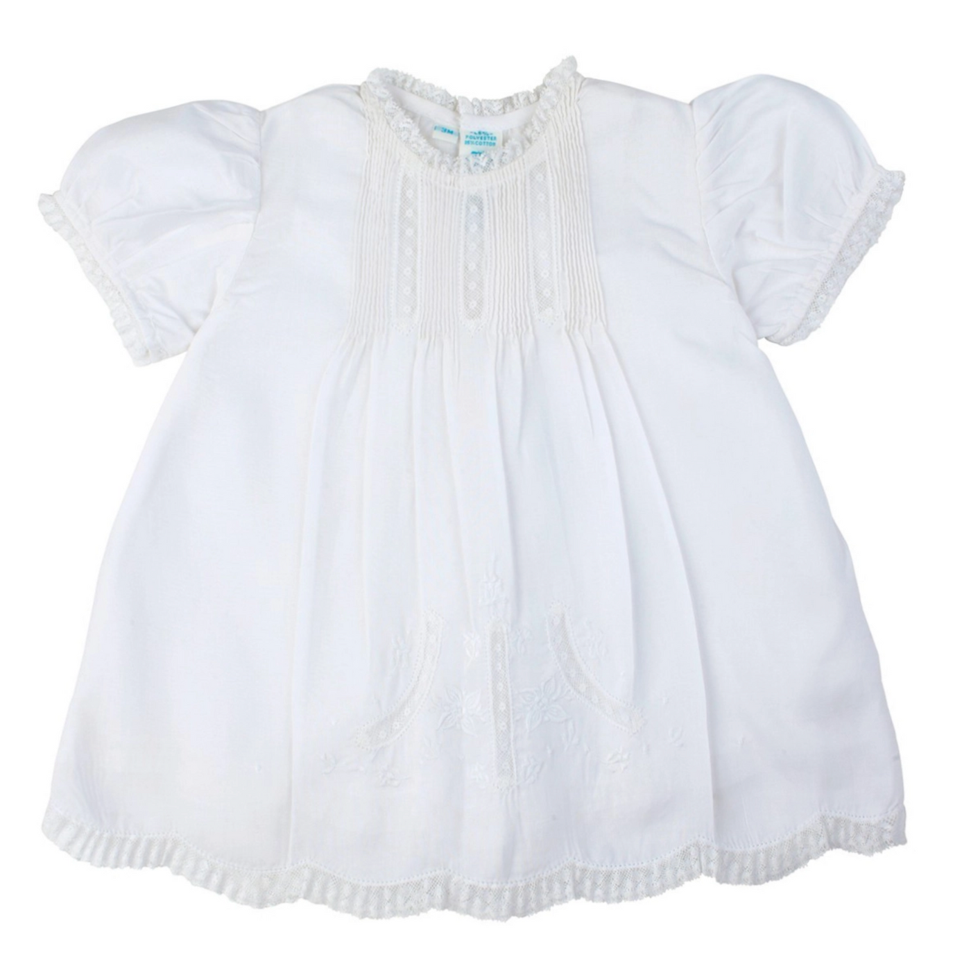 Detailed Lace Slip Dress-White - Mumzie's Children
