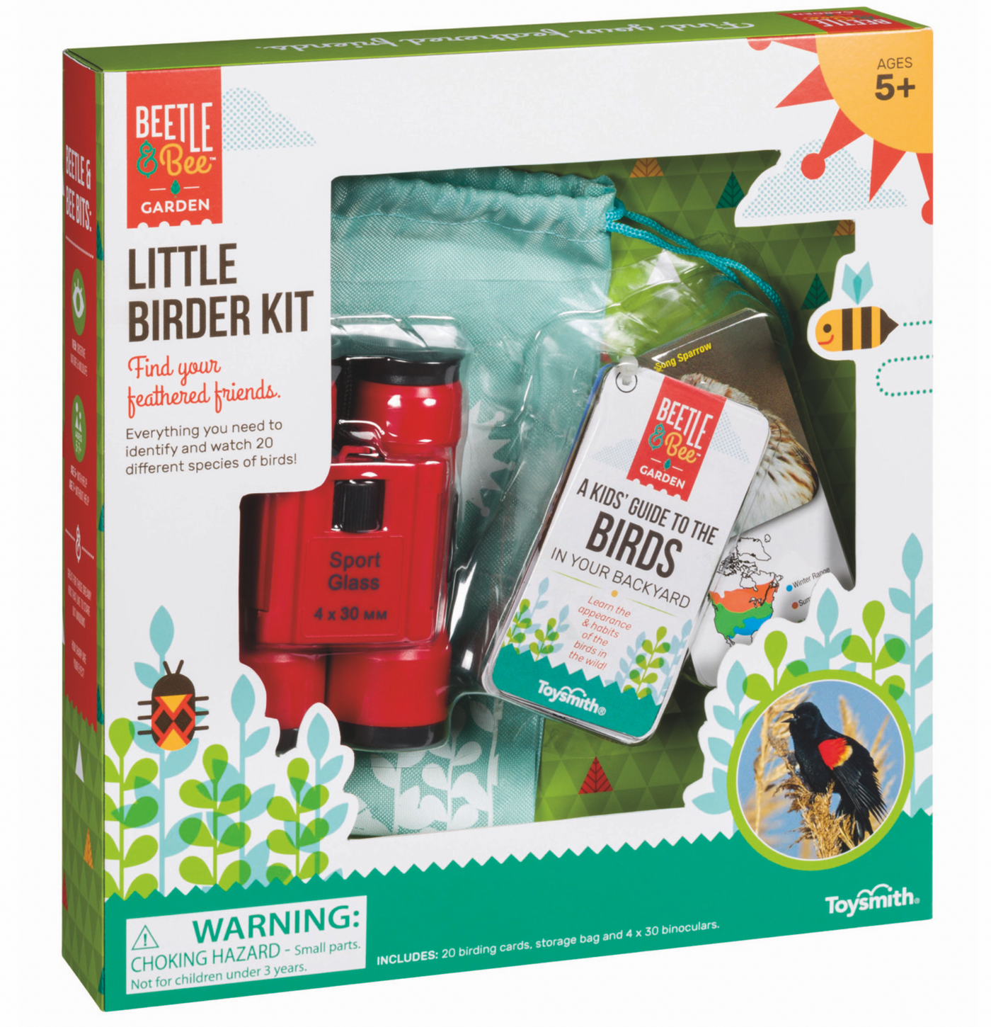Little Birder Set-Beetle and Bee - Mumzie's Children