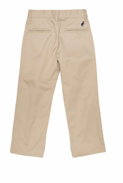 Prep School Pants Twill-Khaki w/Navy