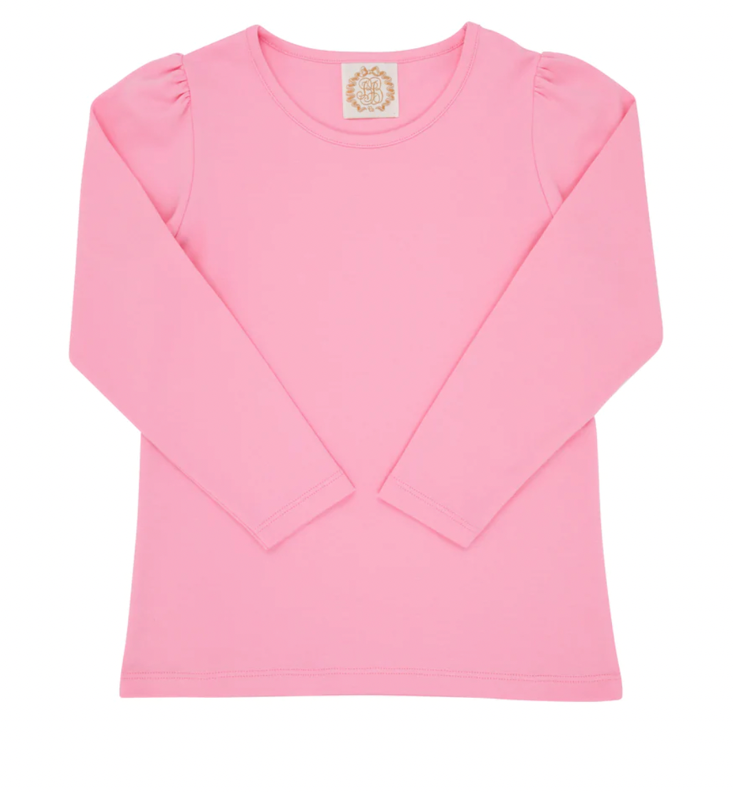 LS Penny's Play Shirt-Hot Pink