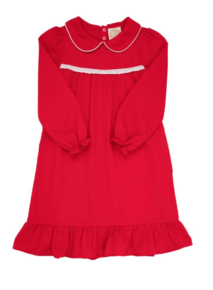 Vestido Goldie Locks-Rojo