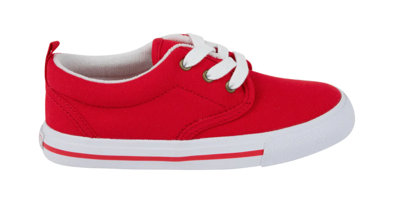 Prep Step Sneakers-Red