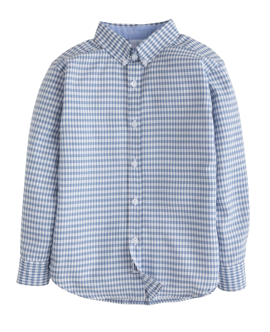 Button Down Shirt-Gray Blue