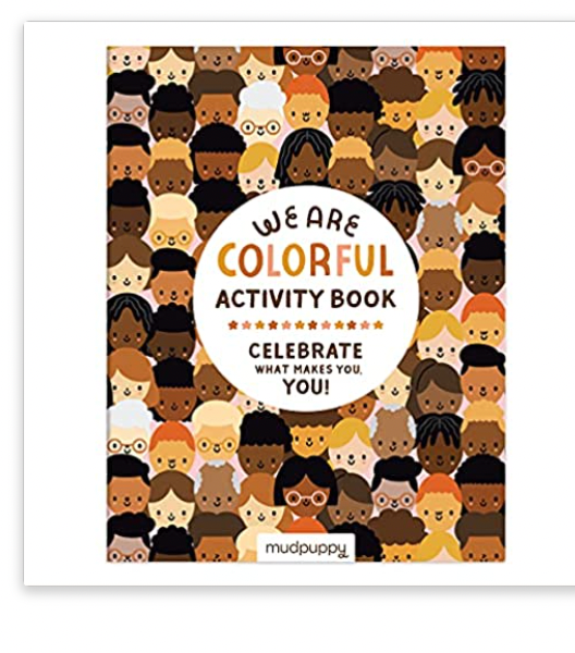 Nous sommes un livre d'activités coloré