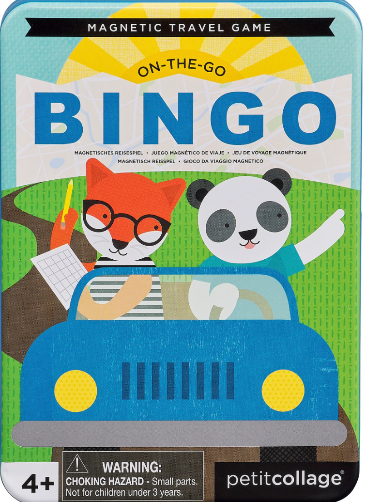 On-the-Go Bingo Magnetic Travel Game