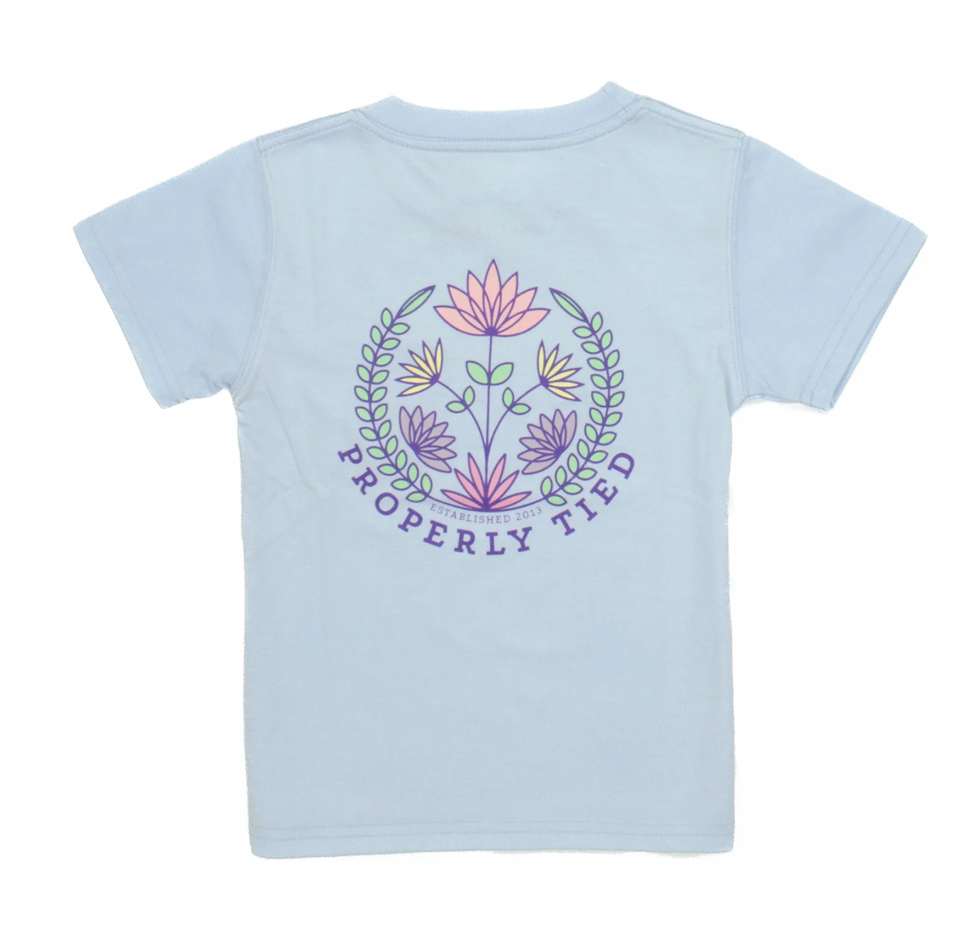 Floral SS Periwinkle