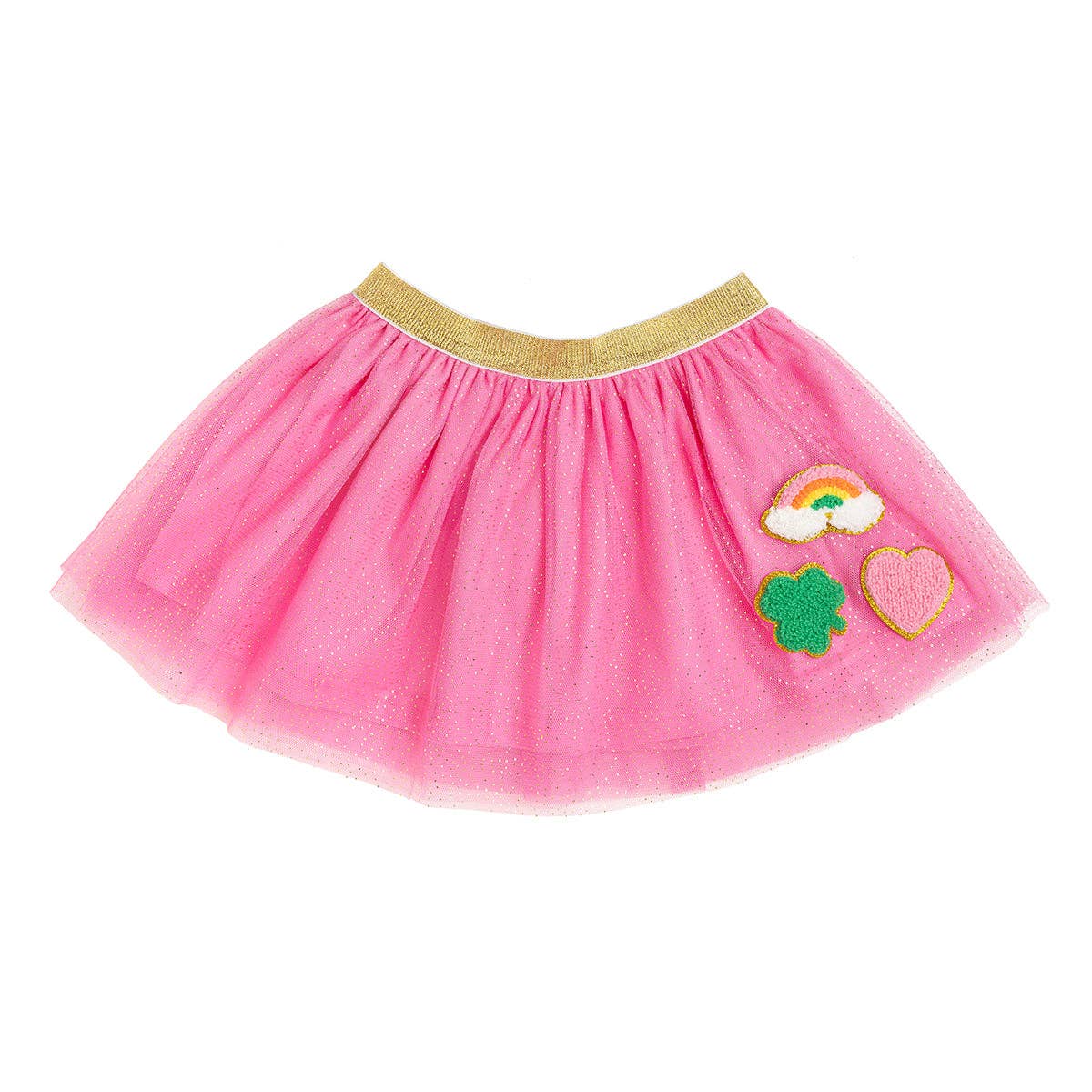 Sweet Wink - Lucky Patch St. Patrick's Day Tutu - Kids Dress Up Skirt