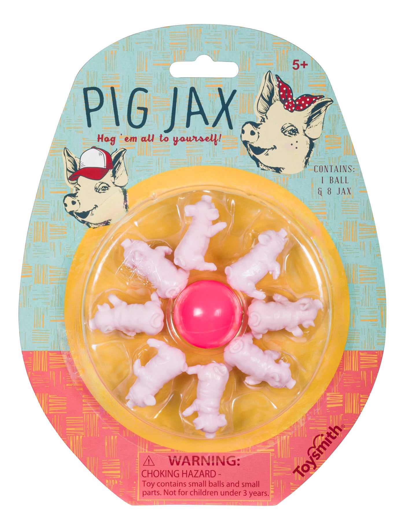 Toysmith - Pig Jax Game - New Twist On Traditional Jax - Mumzie's Children