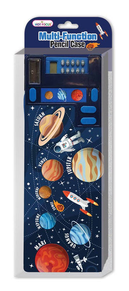 Hot Focus, Inc. - Multi-Function Pencil Case, Space – Mumzie's