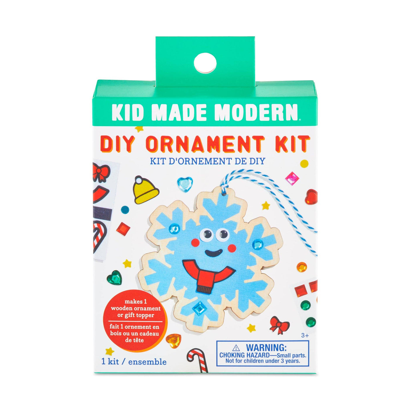 Kid Made Modern - DIY Ornament Kits - Snowflake