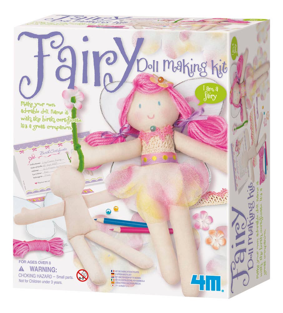 Toysmith - 4M Fairy Doll Making Kit - Mumzie's Children