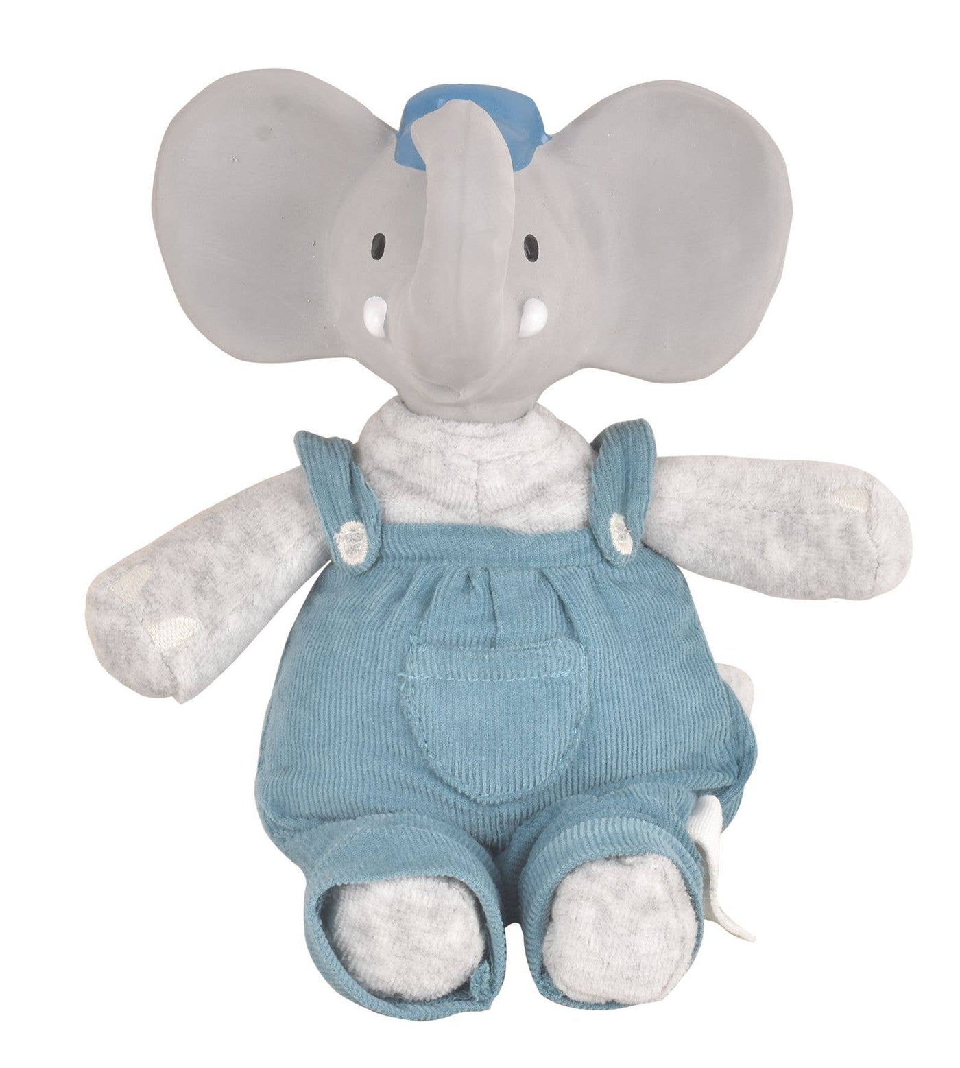 Tikiri Toys LLC - Mini Alvin the Elephant - Rubber Head Toy - Mumzie's Children