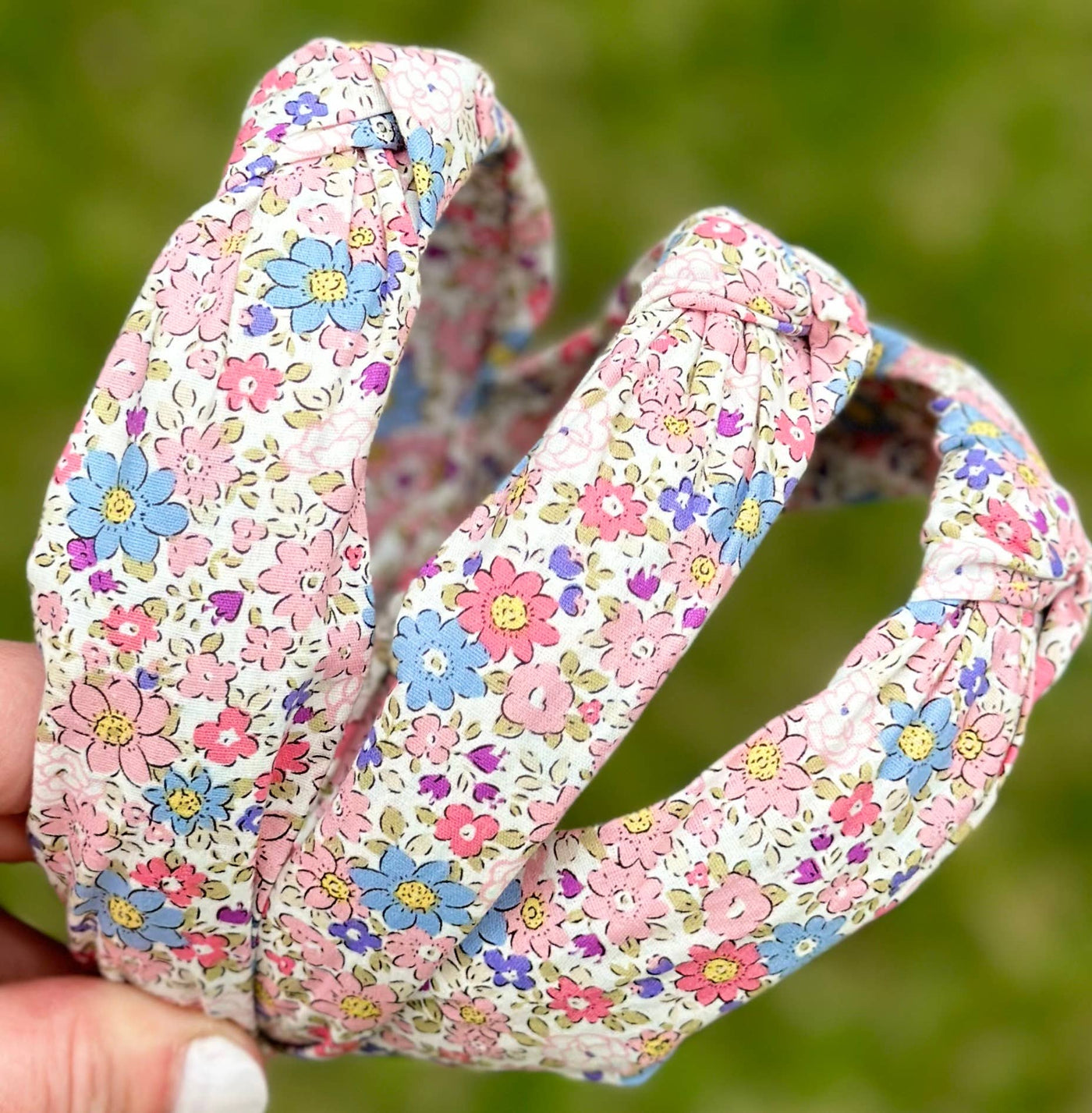 Lolo Headbands and Accessories - Lucy Top Knot Liberty Headband
