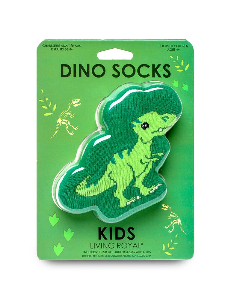 Living Royal - Chaussettes Dino 3D pour enfants