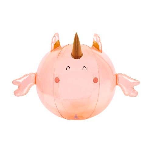 Sunnylife - Inflatable Buddy Ball Seahorse Unicorn - Peachy Pink - Mumzie's Children