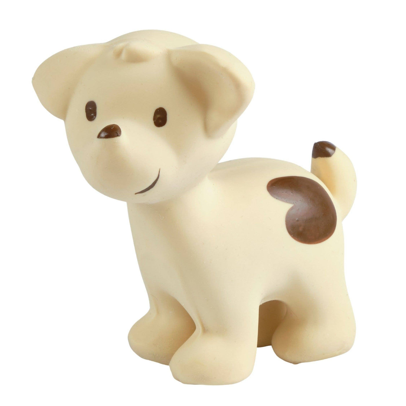 Tikiri Toys LLC - Puppy - Natural Organic Rubber Teether, Rattle & Bath Toy - Mumzie's Children