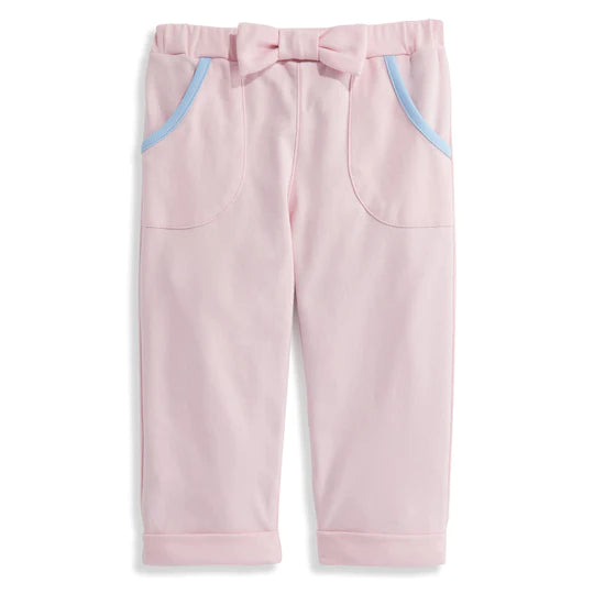 Emilee Pant-Pink with Blue