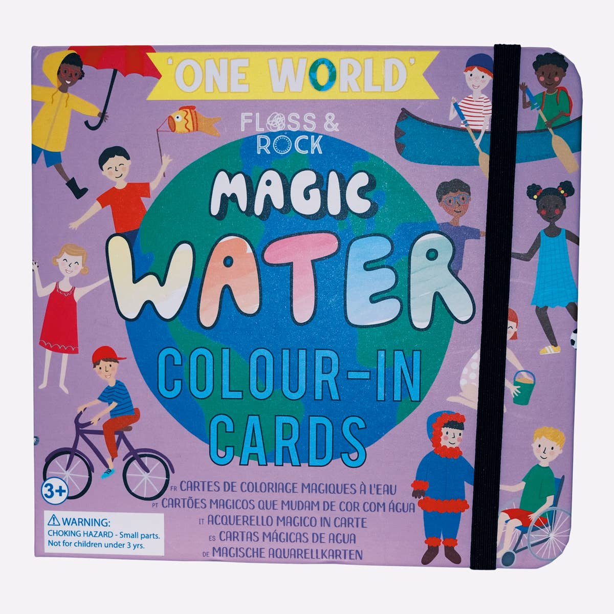 Floss and Rock - Magic Colour Changing Water Cards - One World - Mumzie's Children